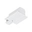 Conector a red para foco LED carril trifásico empotrable blanco